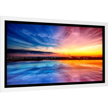 160x90 cm formato 16:9 Schermo a Cornice Canaletto Elastic