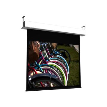 160x90 cm formato 16:9 Schermo da incasso bordato Giotto Home cinema