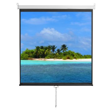 180 x 180 cm Schermo di Proiezione a molla PSM-100-2