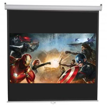 213 x 213 Schermo di Proiezione a molla in formato 1:1 SBOX