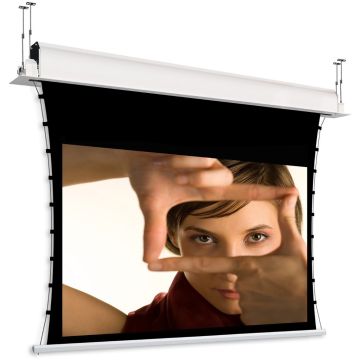 215x161 cm formato 4:3 Schermo Motorizzato da controsoffitto INCEEL TENSIO CLASSIC bordato (267cm)