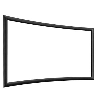 220x123 cm formato 16:9 Schermo a Cornice Rigida Plano Curvo (237x140 cm)
