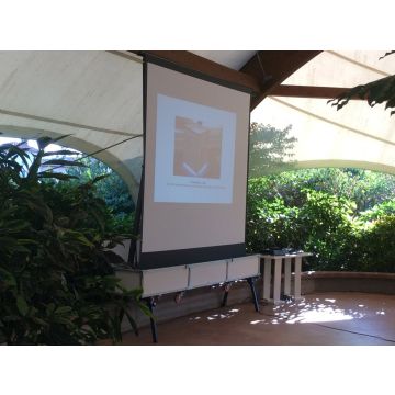 290x218cm formato 4:3 Schermo Motorizzato salita dal basso FENIX (320cm)