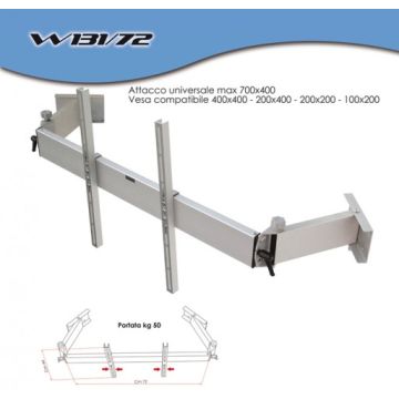 Staffa TV da parete Tecnidea W131
