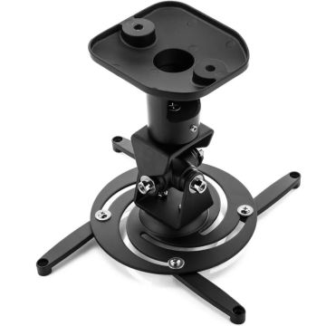 Staffa a Soffitto per proiettore Black IC Intracom 022397IC 