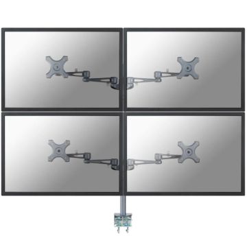 Staffa da scrivania 4 monitor Newstar FPMA-D935D4
