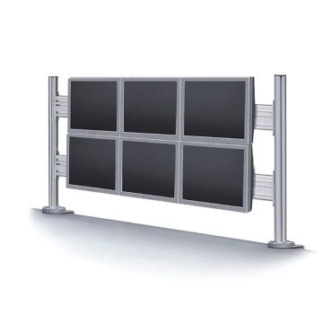 Staffa da scrivania 6 monitor Newstar FPMA-DTB200