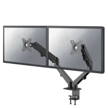 Staffa da scrivania per 2 monitor Newstar DS70-700BL2