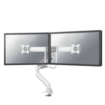 Staffa da scrivania per 2 monitor Newstar DS75-450WH2