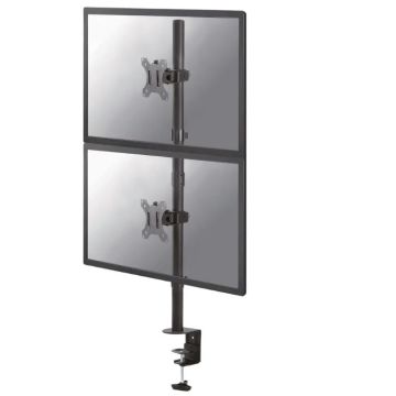 Staffa da scrivania per 2 monitor Newstar FPMA-D550DVBLACK