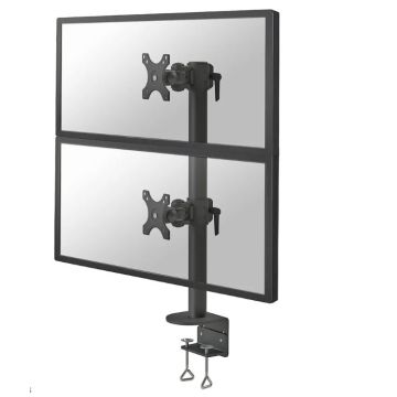 Staffa da scrivania per 2 monitor Newstar FPMA-D960DVBLACKPLUS