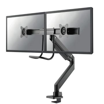 Staffa da scrivania per 2 monitor Newstar NM-D775DXBLACK