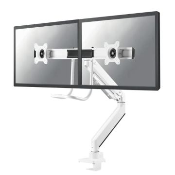 Staffa da scrivania per 2 monitor Newstar NM-D775DXWHITE