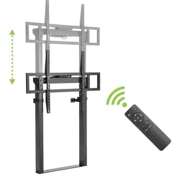 Staffa TV Motorizzato da Parete 55''-100'' con Telecomando IC368659