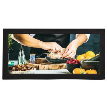 250 x141 cm formato 16:9 Schermo a Cornice Vellutata Living (270 cm)